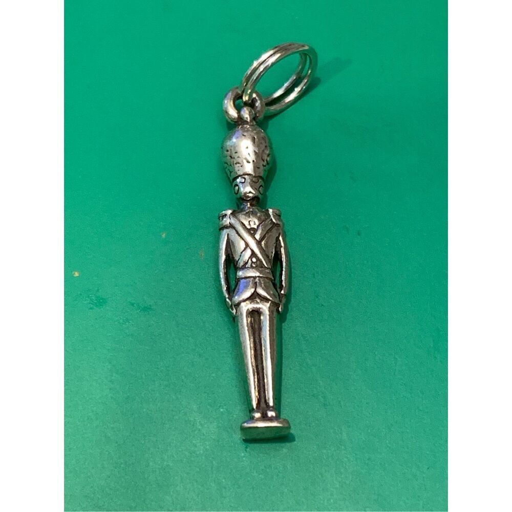 .925 Soldier Sterling Silver Jewelry Charm #nutcracker #Christmas